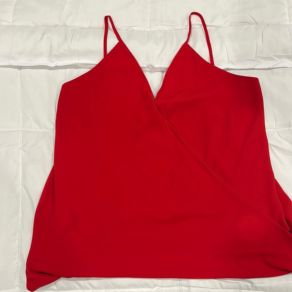 Cute red camisole - like new, barely worn